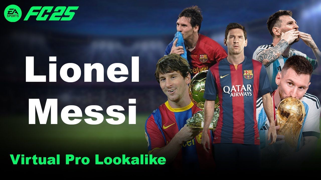 Lionel Messi  EA FC 25 Clubs look alike