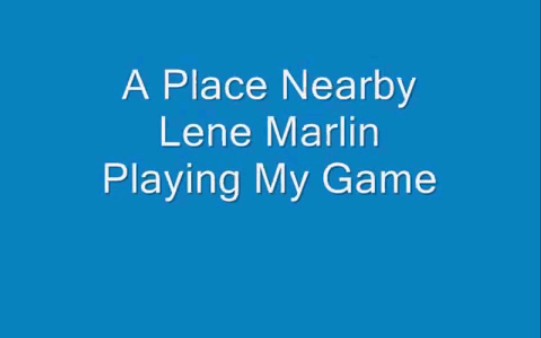 [图]【Lene Marlin】A Place Nearby 近在咫尺之处 (lyrics) 歌词音乐视频