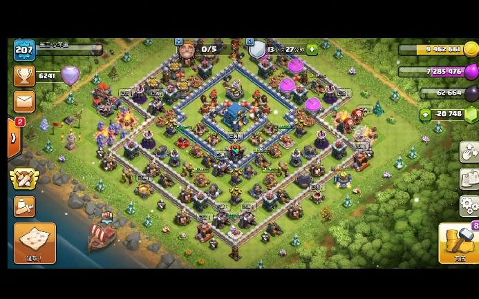 【部落冲突】顶级部落鲨王-小笨蛋(世界55名)的冲杯