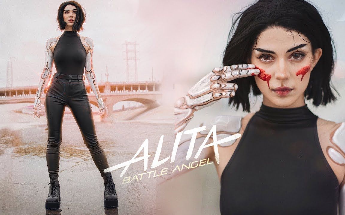 [图]Alita: Battle Angel Makeup Transformation