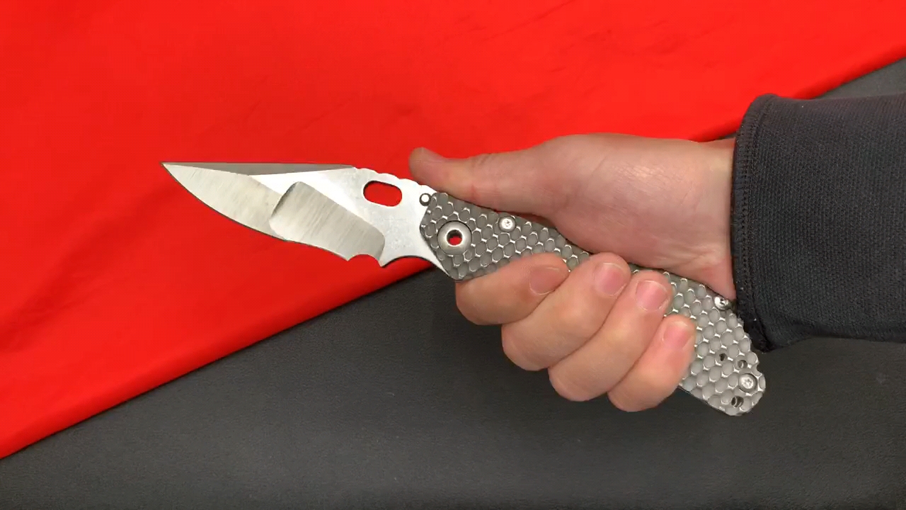 strider挺进者msc弹坑钛柄20cv刃片smf夜魔刃