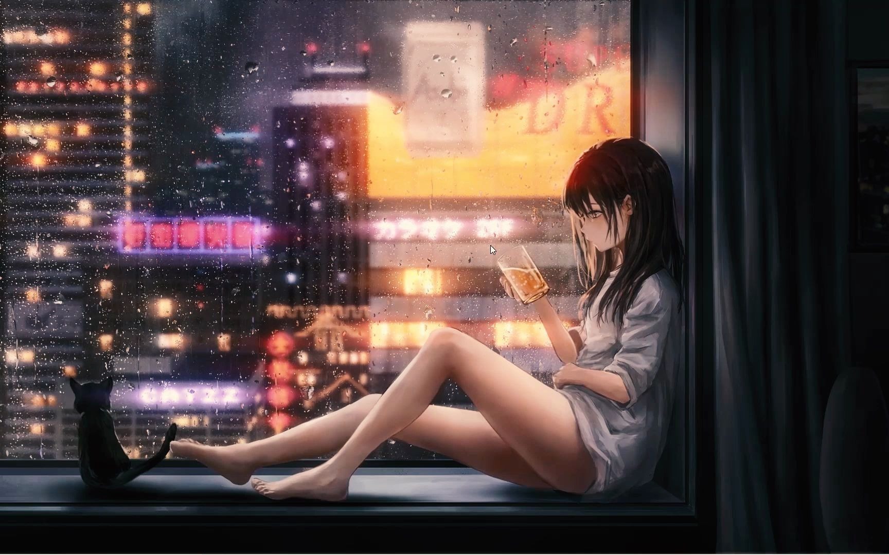 关于雨天的壁纸