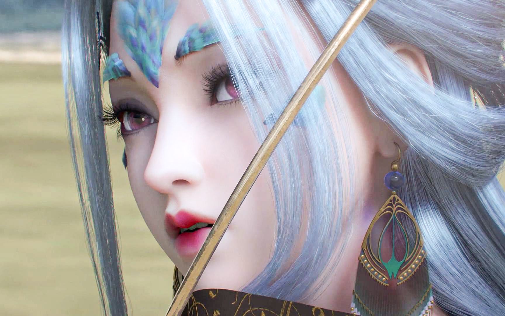 cv版鬼谷八荒看到一个超漂亮的npc妹子六