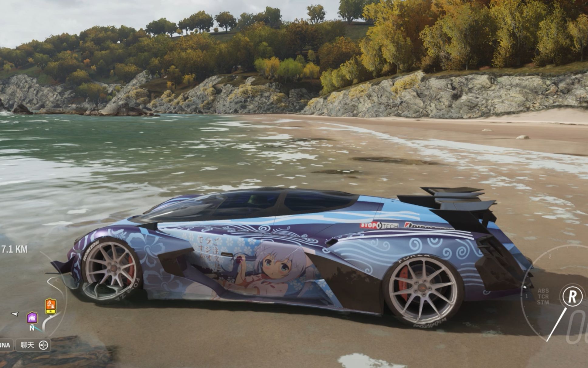 【极限竞速:地平线 4】tachyon speed 2019海边兜风_极限竞速地平线4