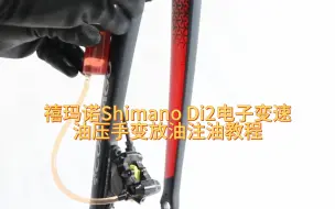 Download Video: 【单车机械师】禧玛诺Shimano Di2电子变速油压手变放油注油教程