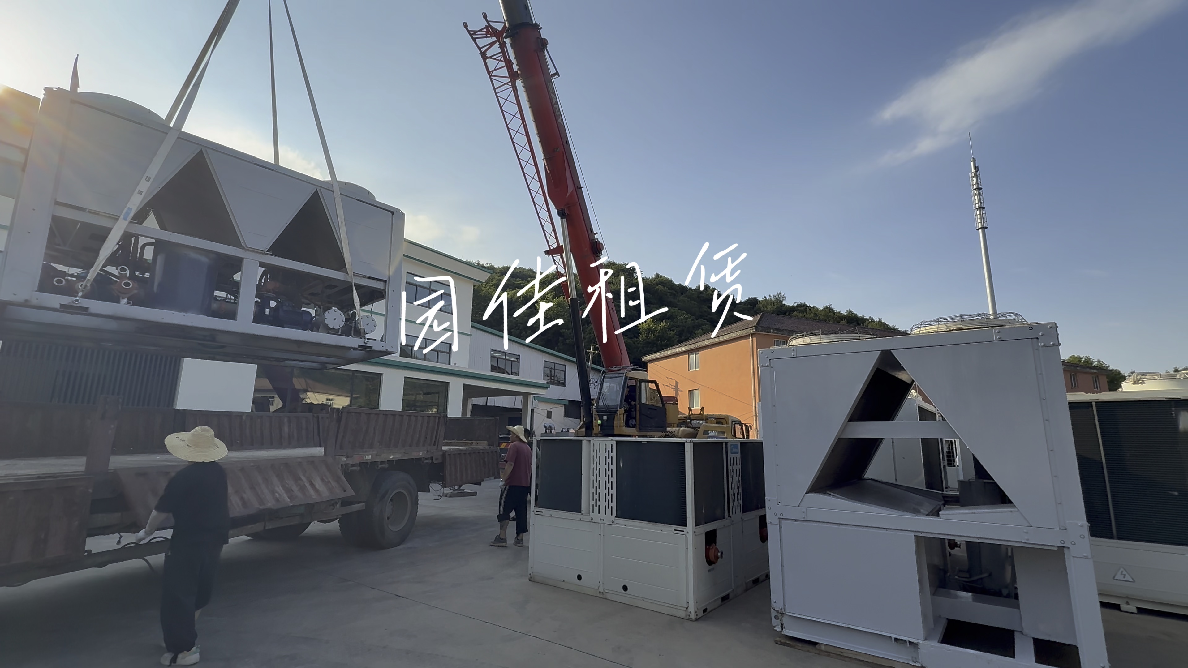 学院活动租赁120匹的空调设备,我们长期对外出租各种不同规格与类型的