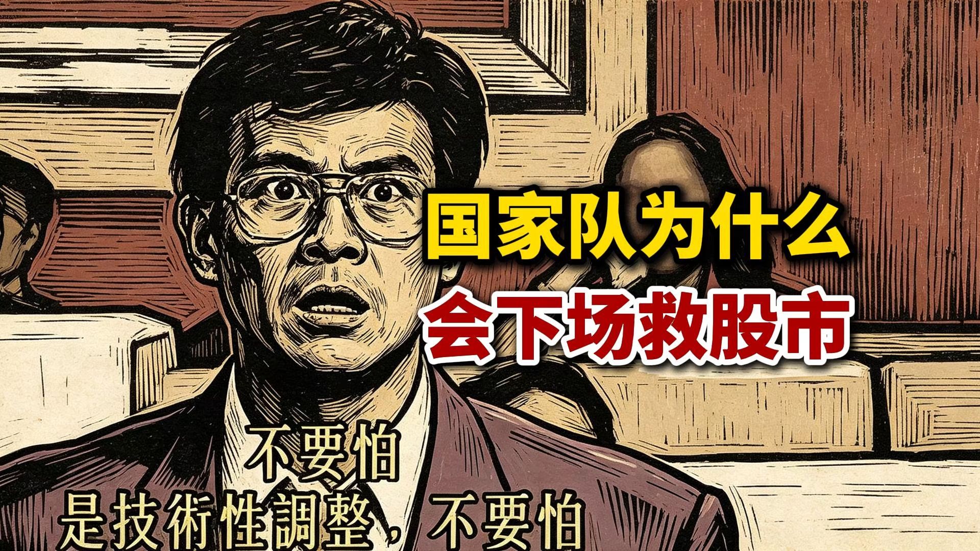 为什么会有国家队下场救股市这种事情？