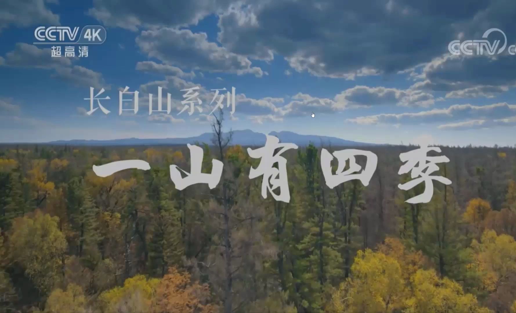 【植被】长白山垂直带谱