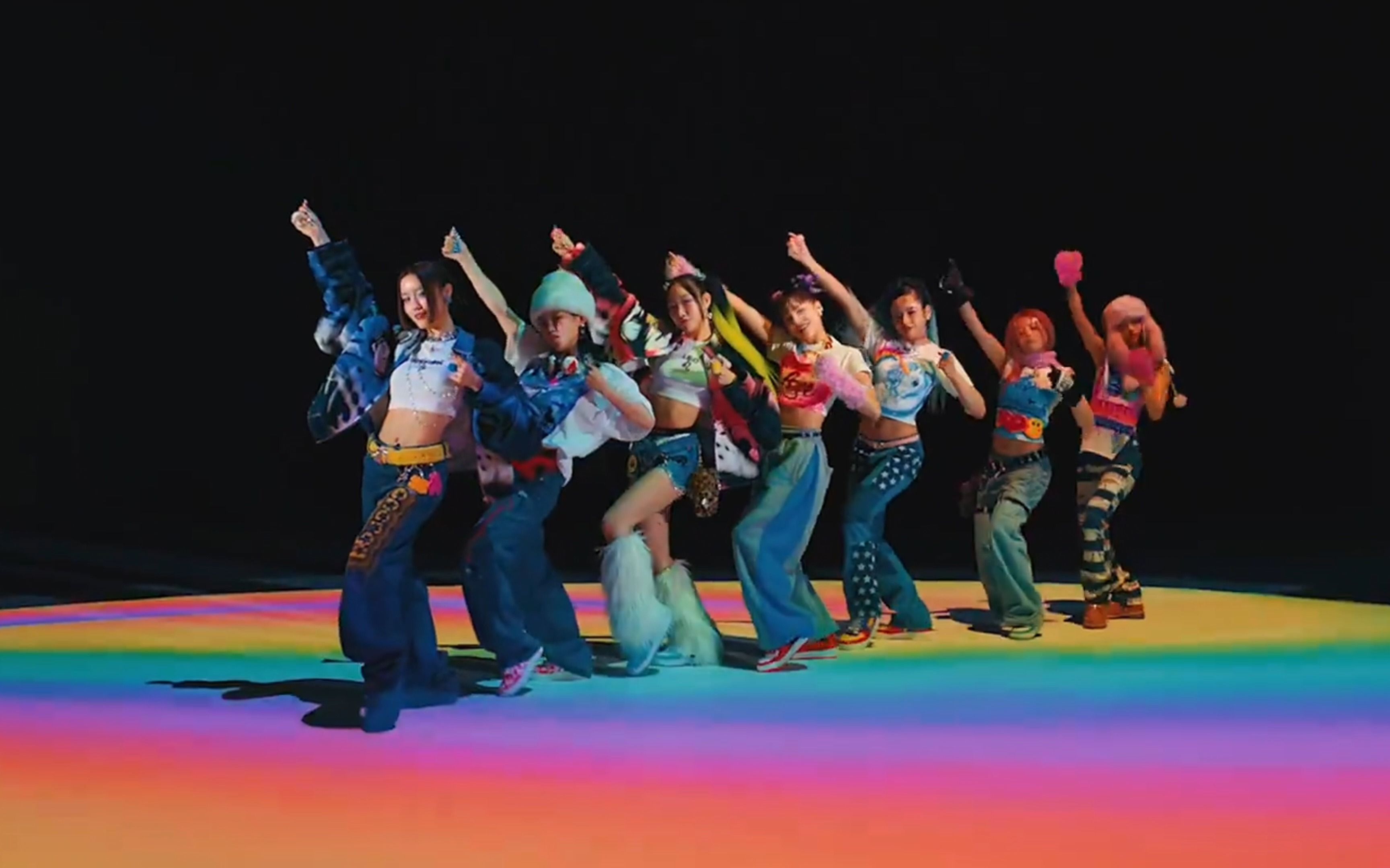 xg-shooting star里最喜欢的编舞射星星 一次看个够!