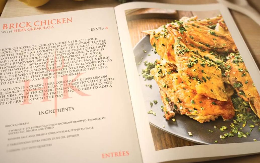 英语中字狗蛋副厨christina示范地狱厨房食谱砖头鸡recipesfromhells