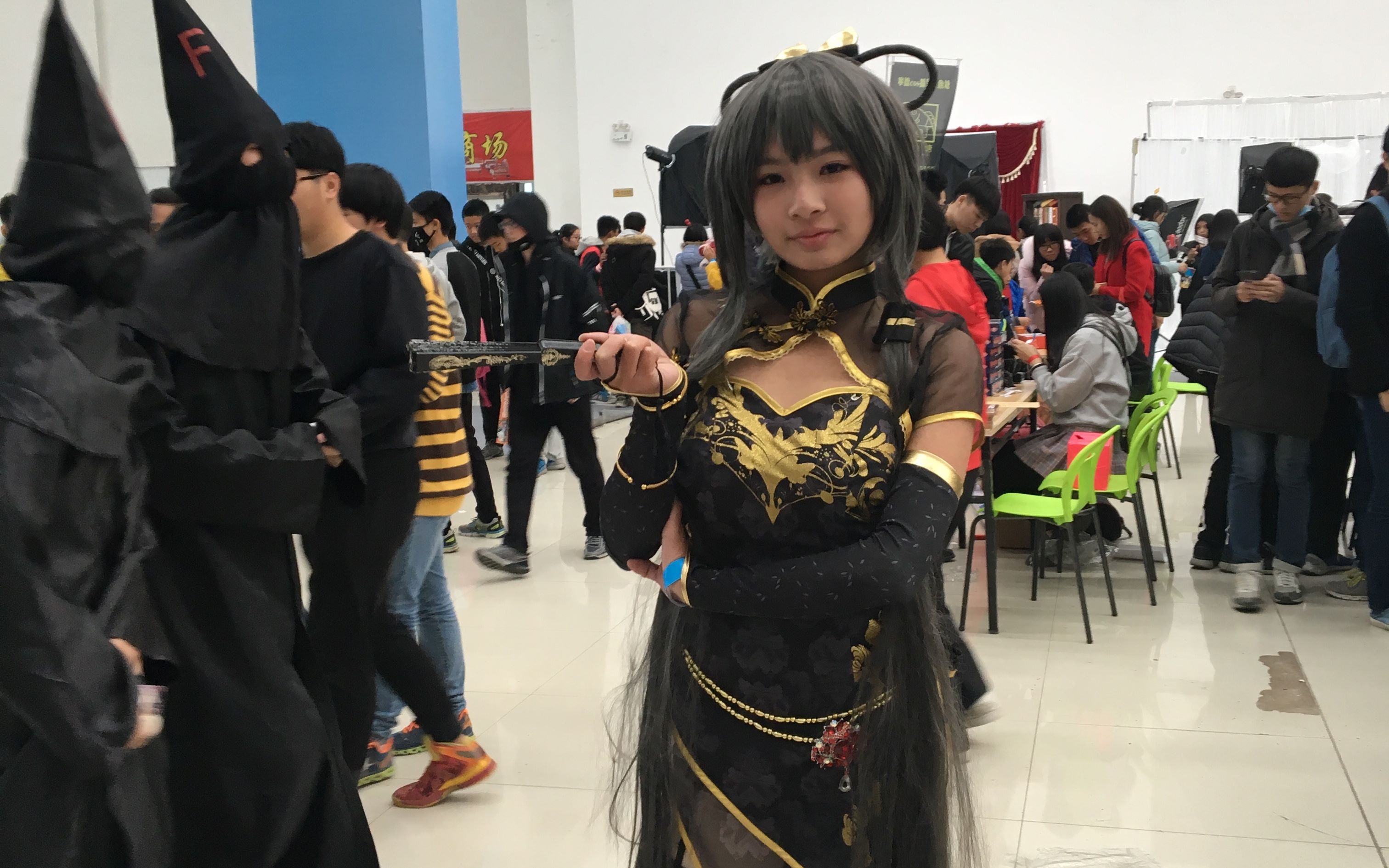 宁德懒次元元旦漫展凉雪洛天依金丝雀极乐净土