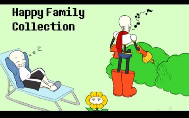 【Undertale有声漫画】快乐的一家人哔哩哔哩bilibili