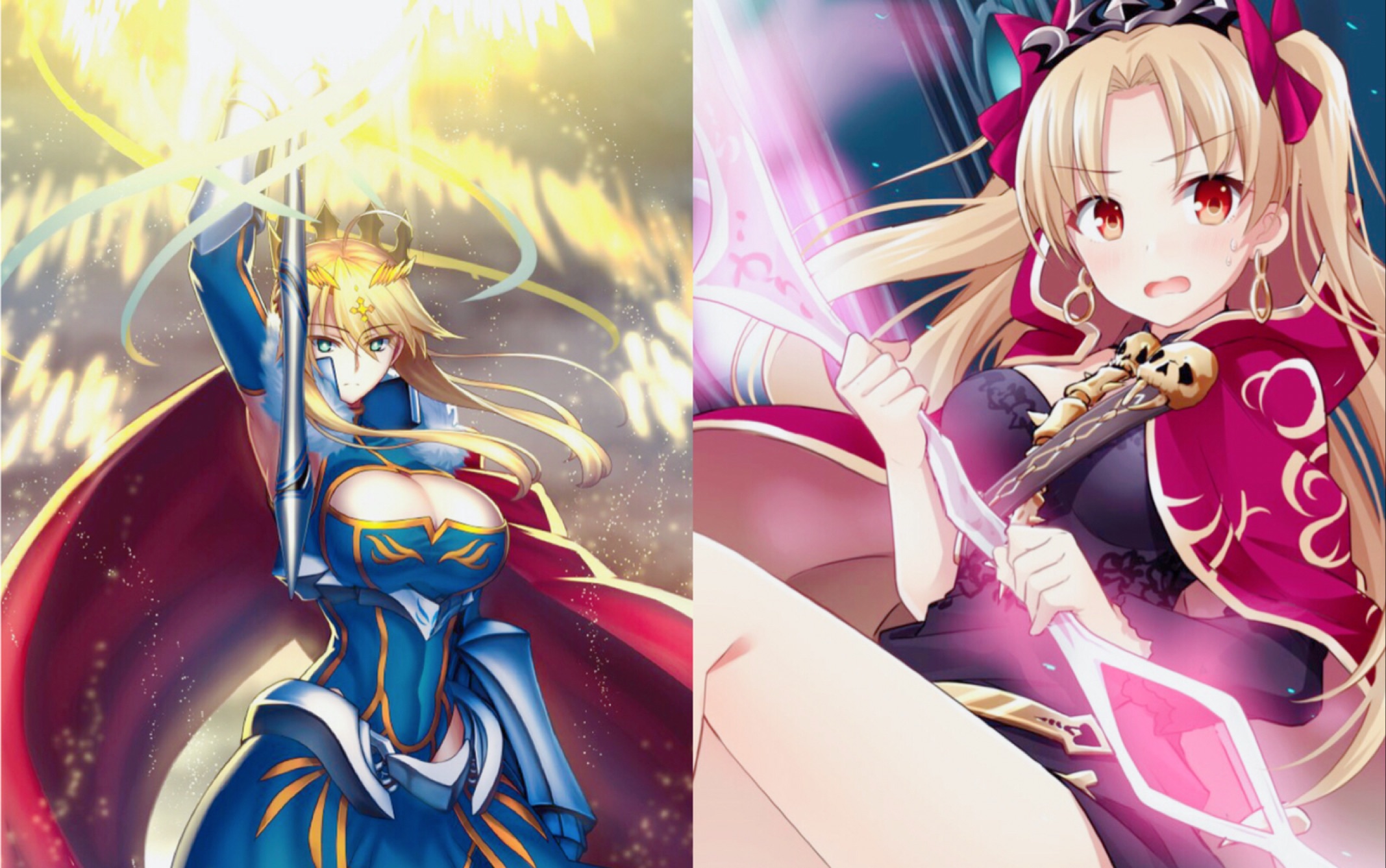 【fgo】枪呆&艾蕾 单挑百重塔高难 度假温泉游戏中心