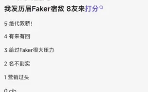 Descargar video: 《历届faker宿敌评分🧐》抗吧热议（怎么到小🥜这里就画风突变，而且总结里怎么没有showmaker😠）