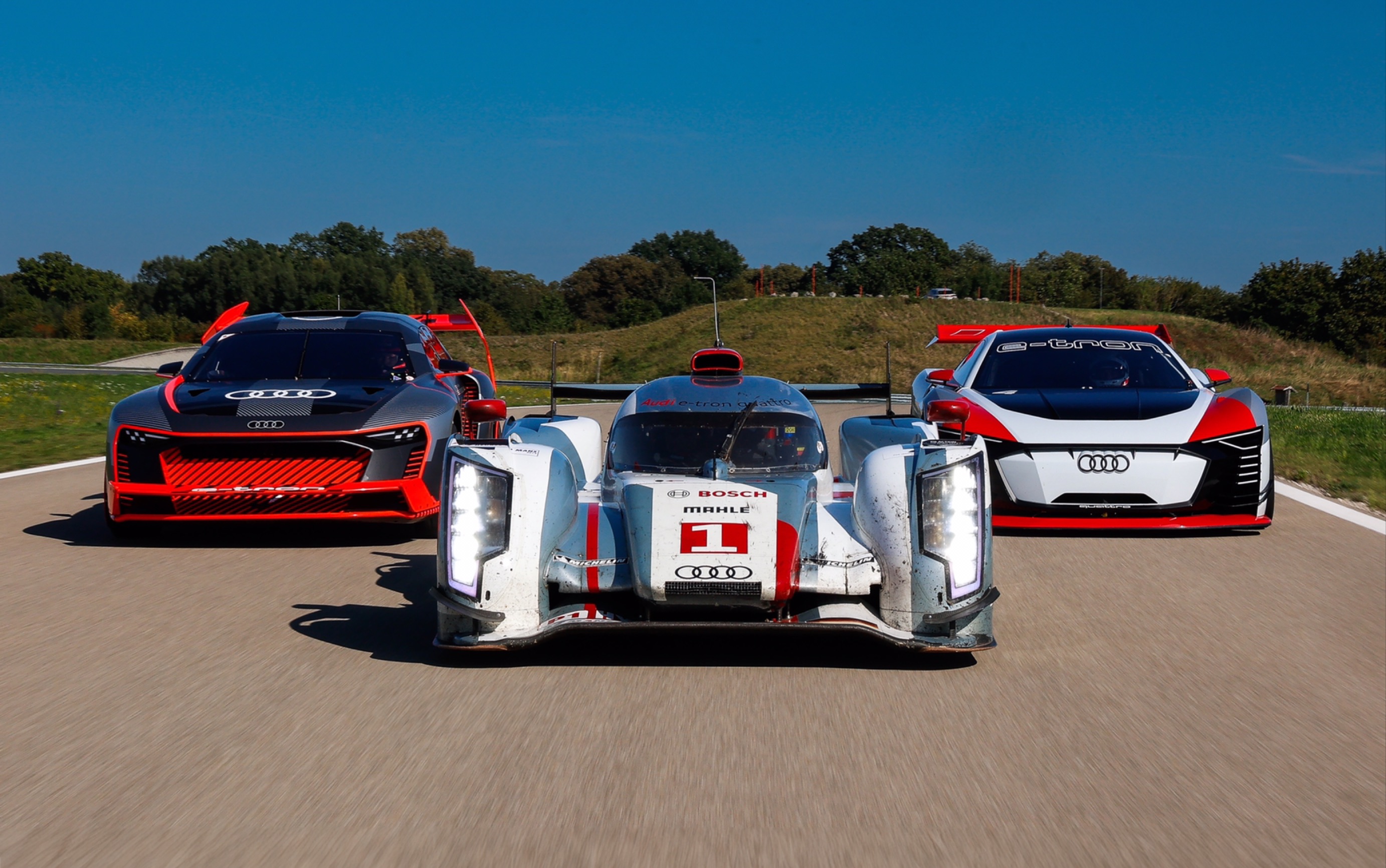 奥迪e-tron赛车大聚会