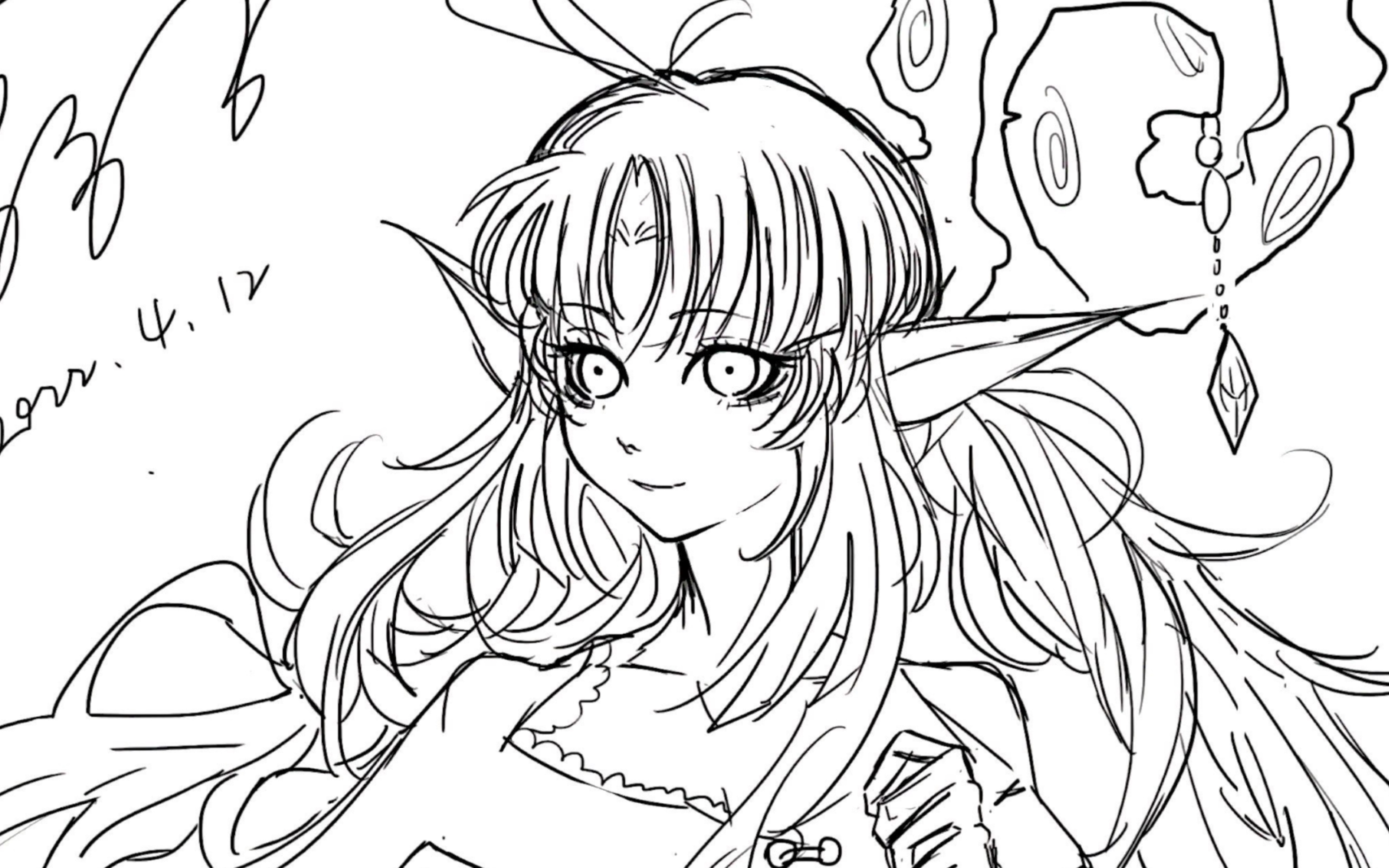 精灵美少女谁不爱呢(066254 6309 625505)