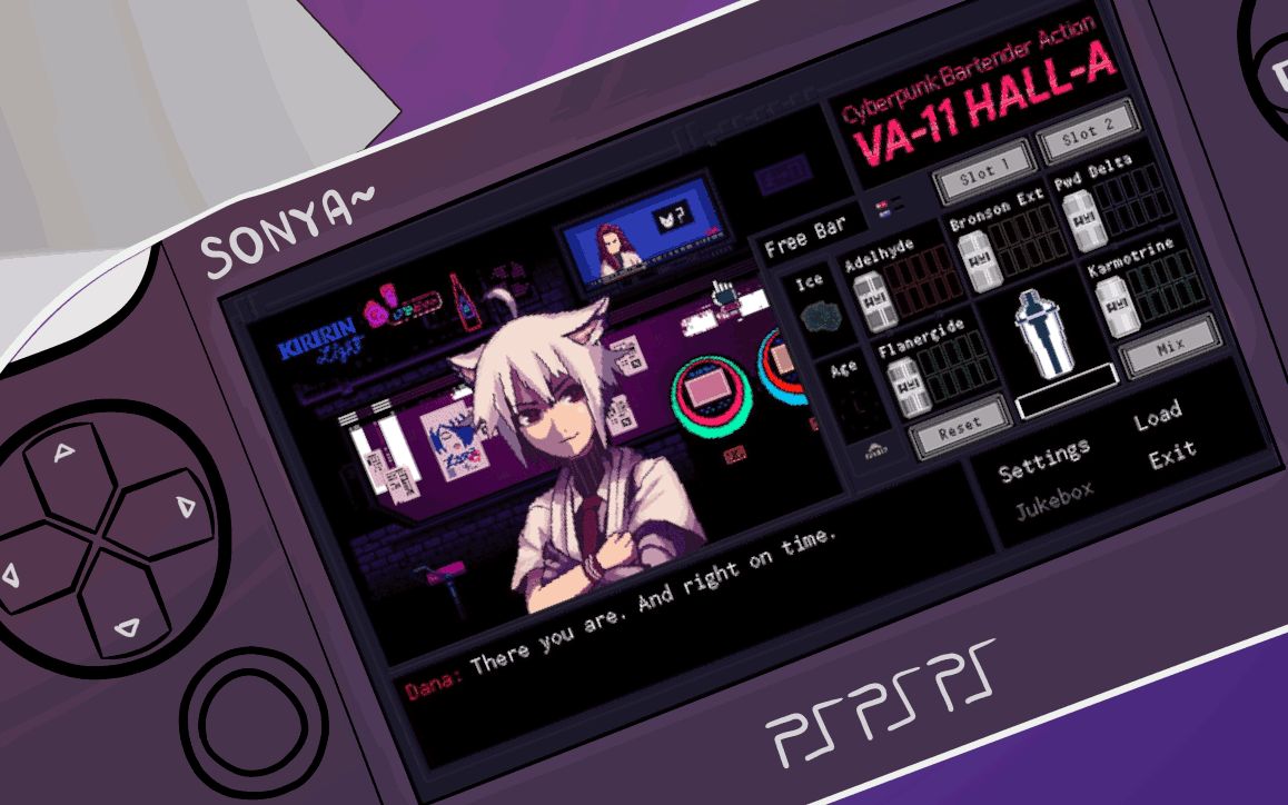 [图]【VA-11 Hall-nya】喵喵天国！？VA-11Hall-A猫耳mod实况