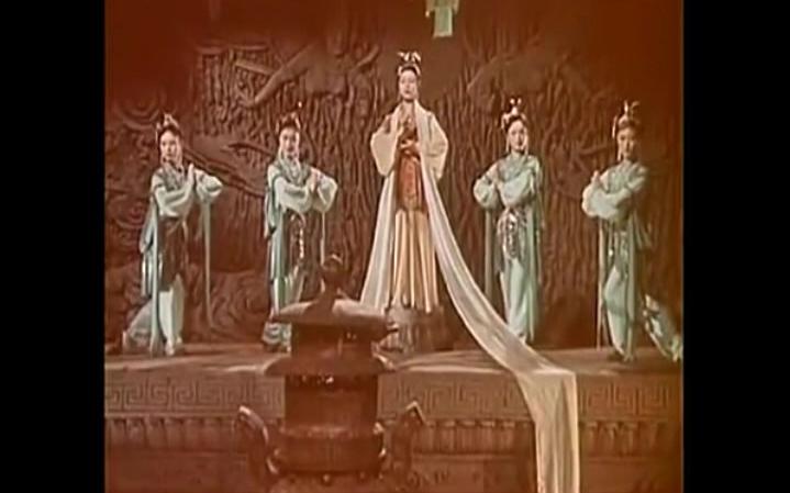 [图]中国舞剧电影《宝莲灯》（1959年） 中央实验歌剧院舞剧团 主演赵青 （电影表演大师赵丹女儿）