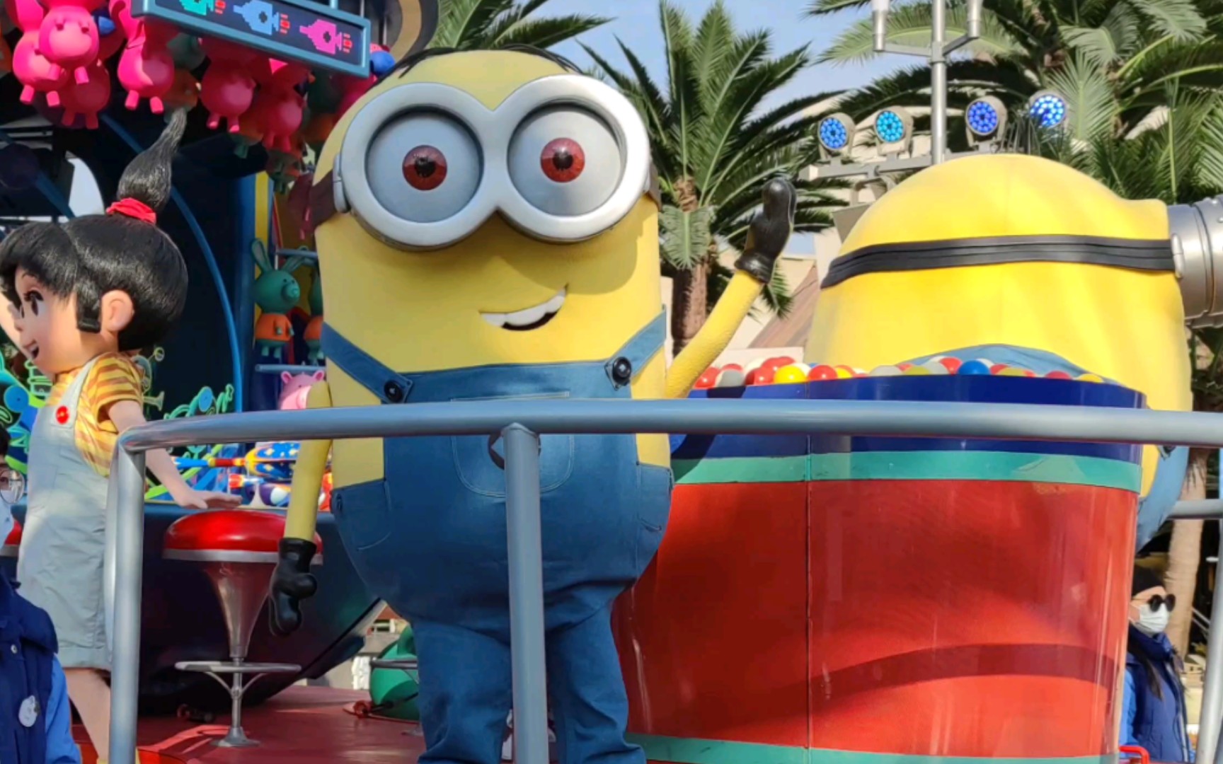 [花车巡游02]环球影城 小黄人超可爱的