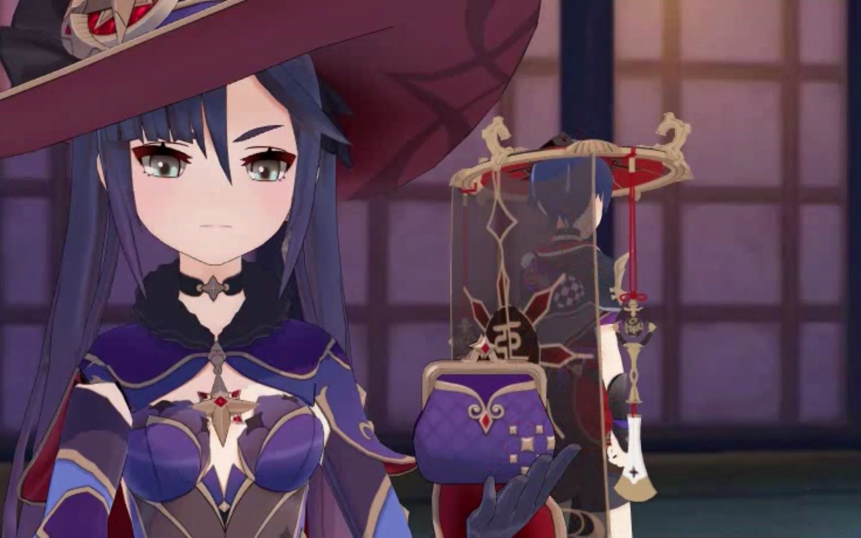 拿愚人众的摩拉 原神mmd