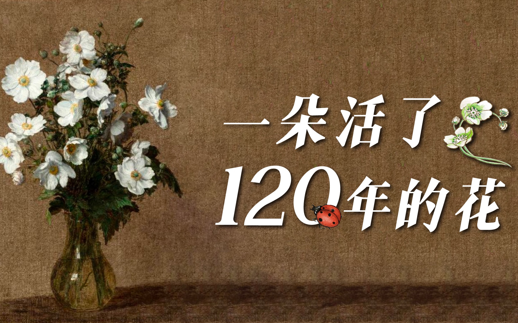 [图]跟随一朵120年前银莲花的脚步，重返法国“美好年代”的新艺术运动时期，感受美丽时光®香槟对自然与美的追求。