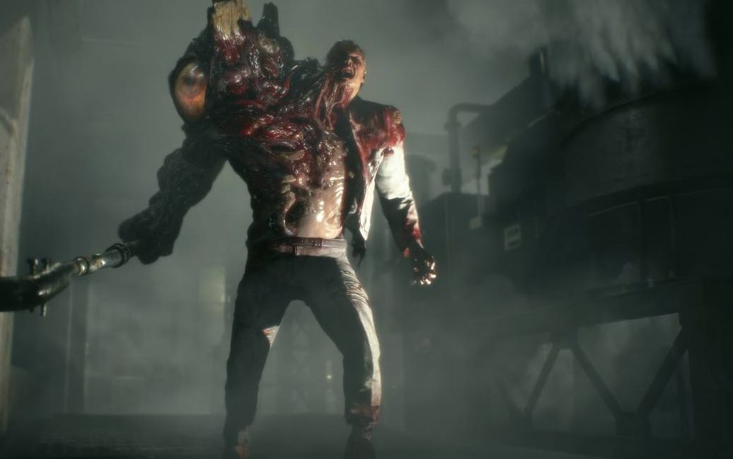 《生化危机2:重制版》暴君与原版对比!次时代射击大作!