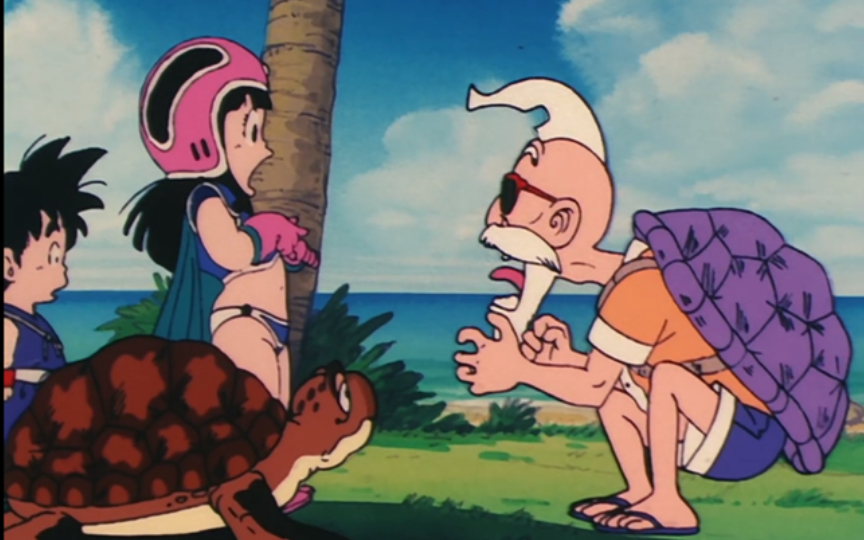 龟仙人用了50年修炼的龟派气功,悟空竟然看一眼就会了