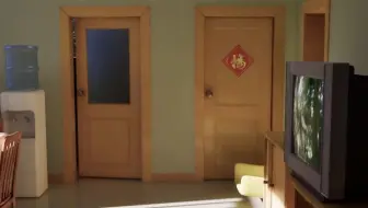 你回到了小时候的家