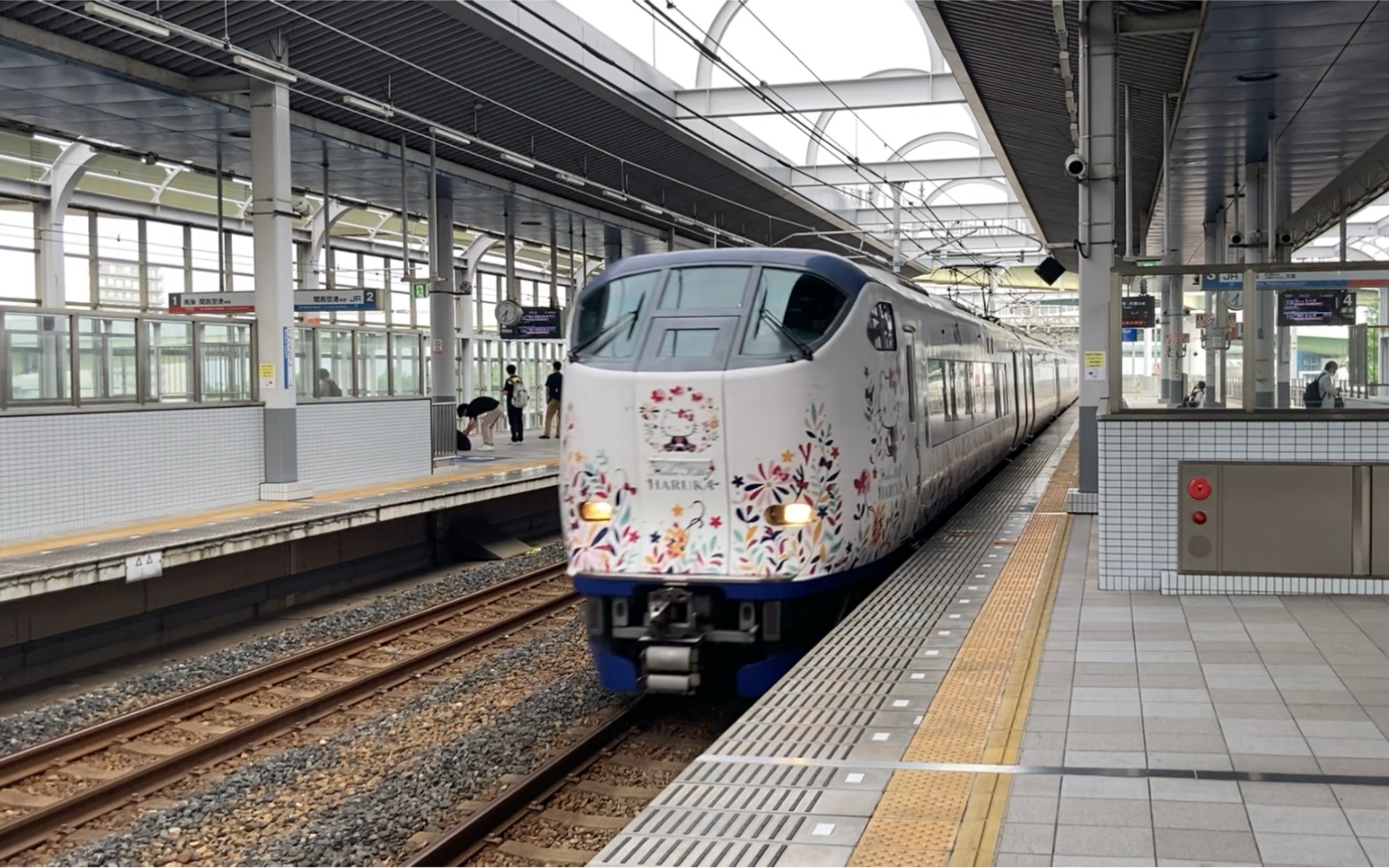 【铁道摄影】281系特急はるか通过关西空港线临空城站