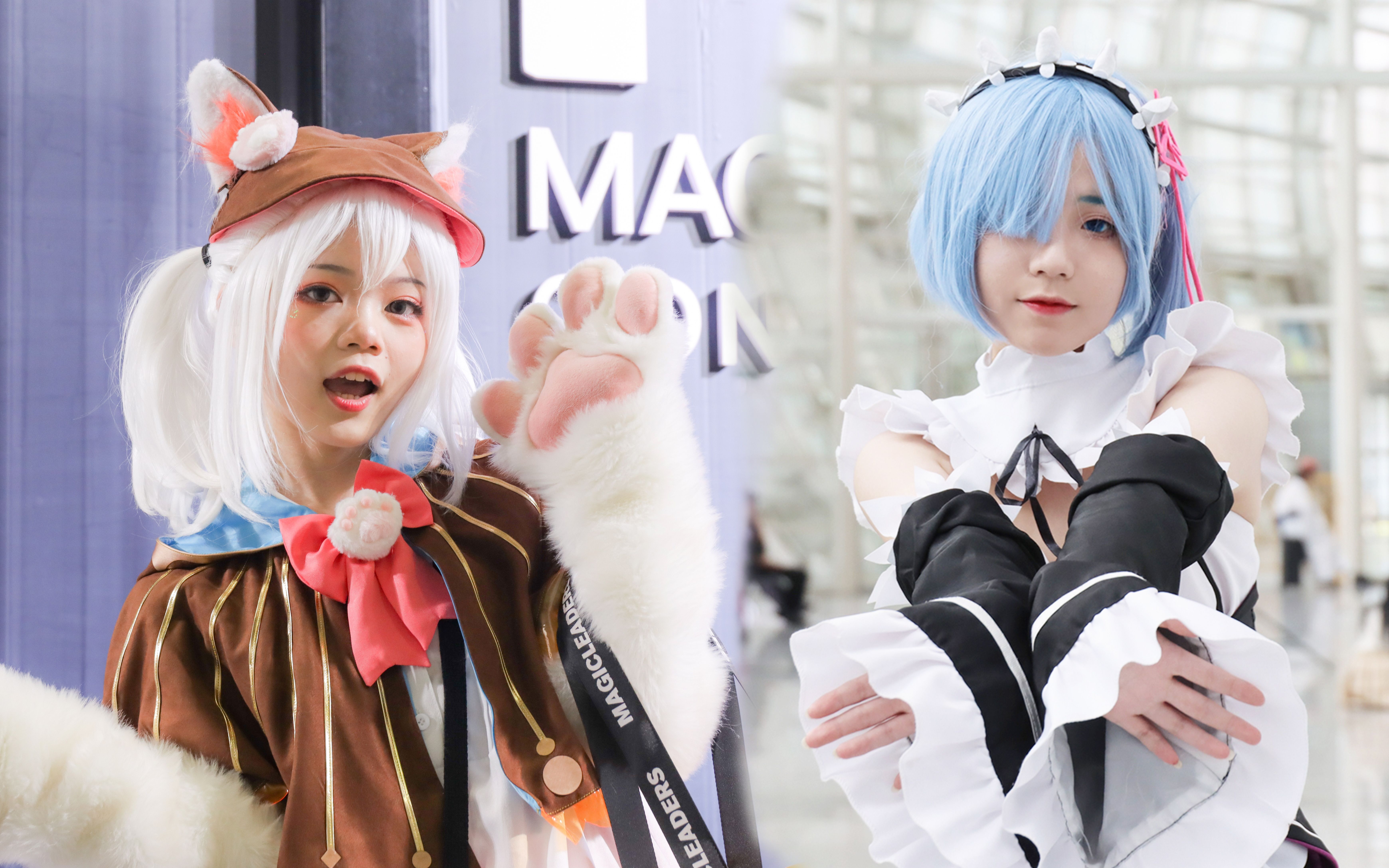 3福州曼奇立德漫展day3 二次元浓度偏高版 快来pick你喜欢的小姐姐吧!