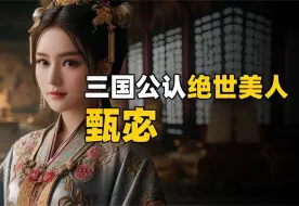 Скачать видео: 三国公认的绝世美人甄宓，曹操父子三人都想得到她！