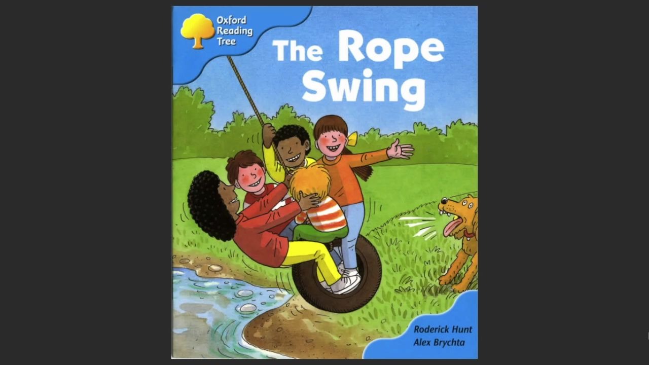 alicia讀繪本 牛津樹3級 the rope swing