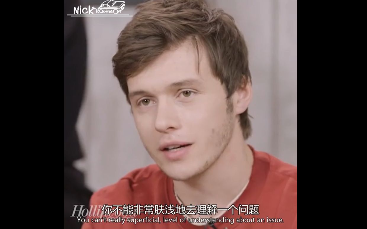 【中英字幕|Nick Robinson】Nick对电影《土生子》中饰演角色Jan的个人理解HRIG单独放出片段哔哩哔哩bilibili