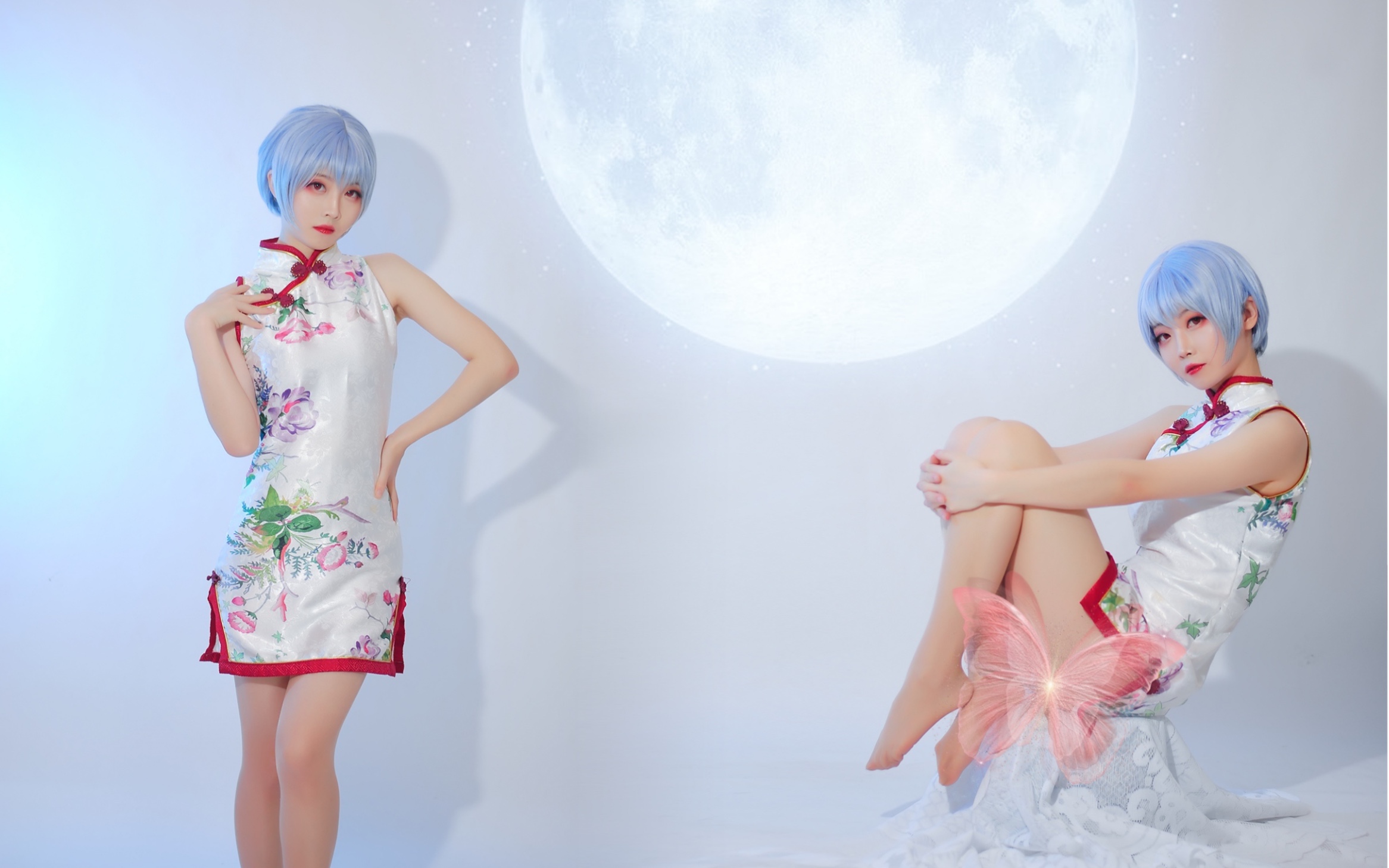 旗袍绫波丽陪你一起过节——风月_哔哩哔哩_bilibili