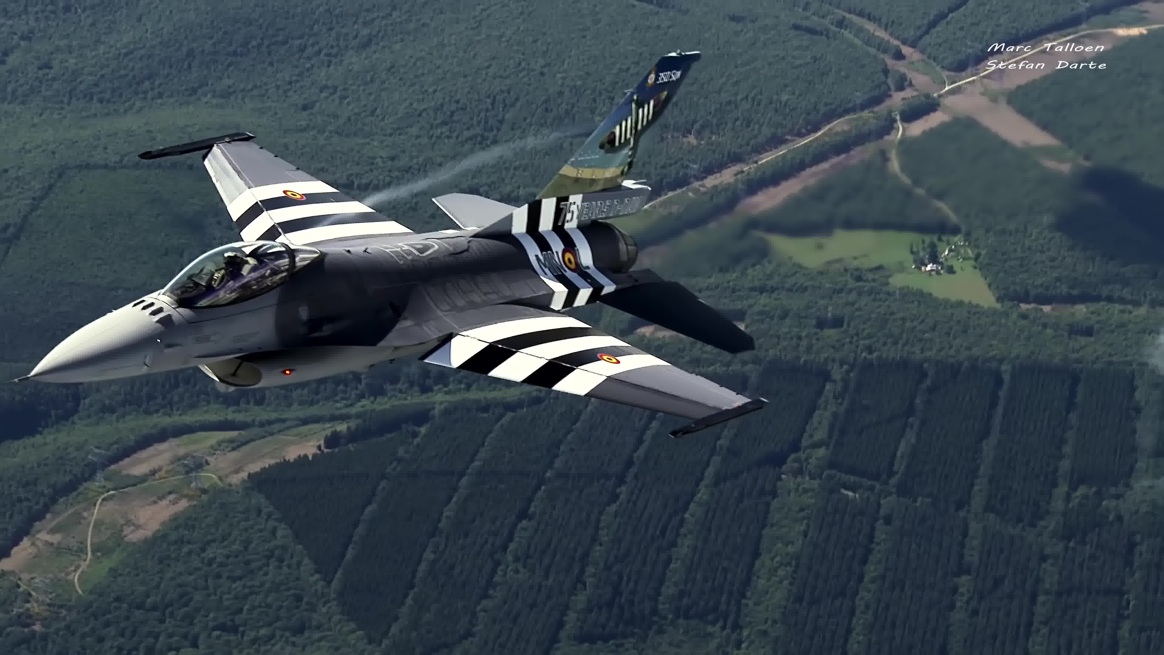 f16 air force 4k 这个造型怎么看都很漂亮