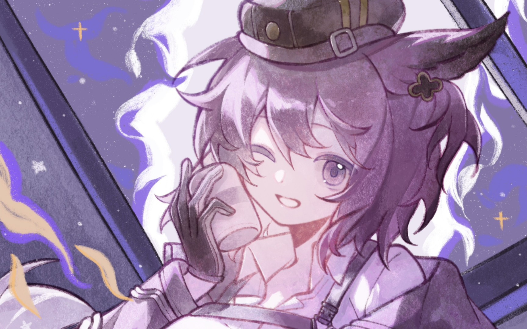 【明日方舟/绘画过程】坚雷