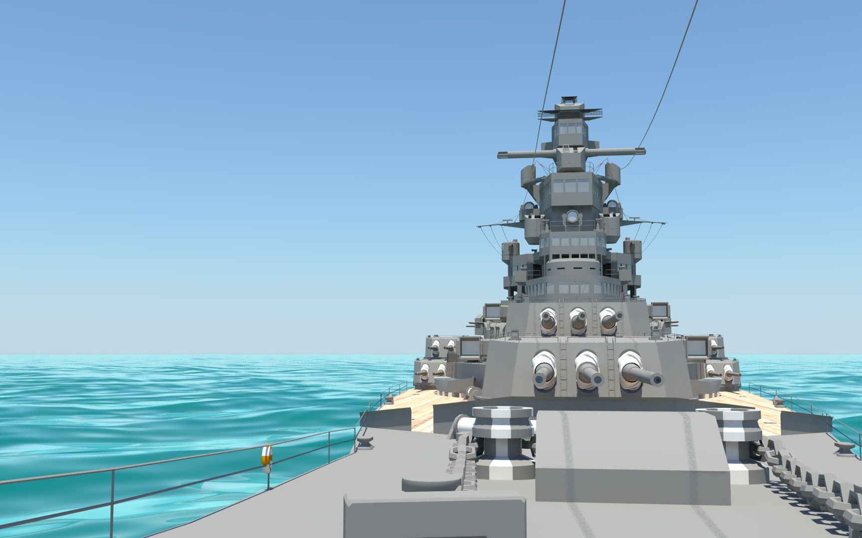 155毫米舰炮三渲二试制作