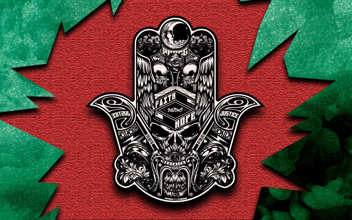 rockick illustrator手绘 hamasa hand_哔哩哔哩 (゜-゜)つロ 干杯