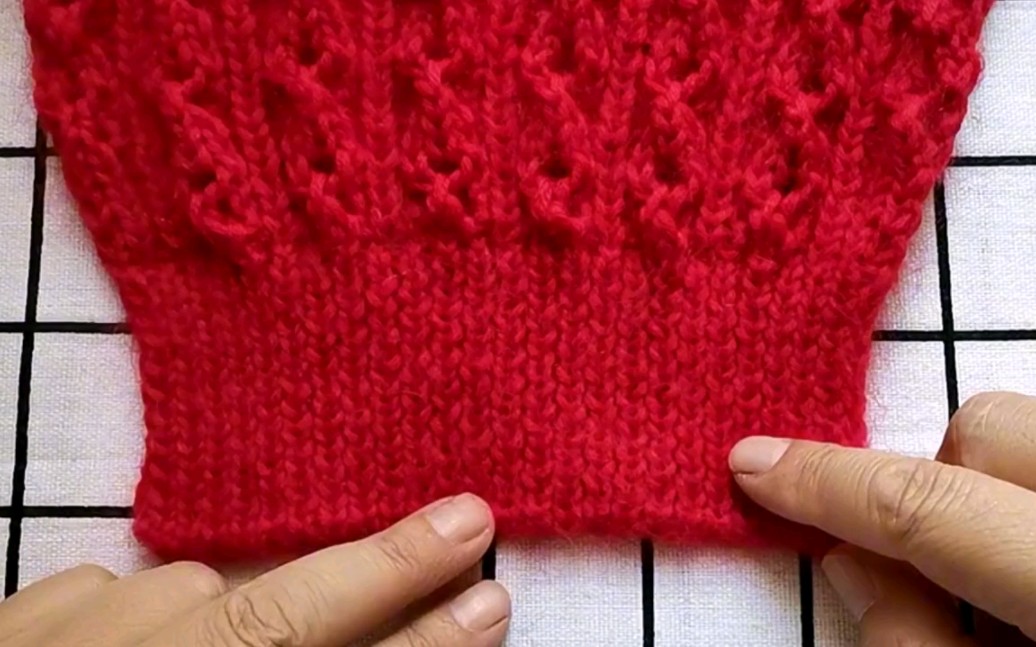 网红毛衣袖子的编织教程一简单易学,适合编织各种款式的毛衣