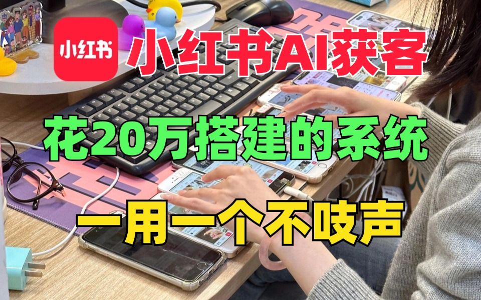 小红书最强矩阵系统,引流任何行业精准粉!批量采集截流!实时监控!引流如此简单!哔哩哔哩bilibili