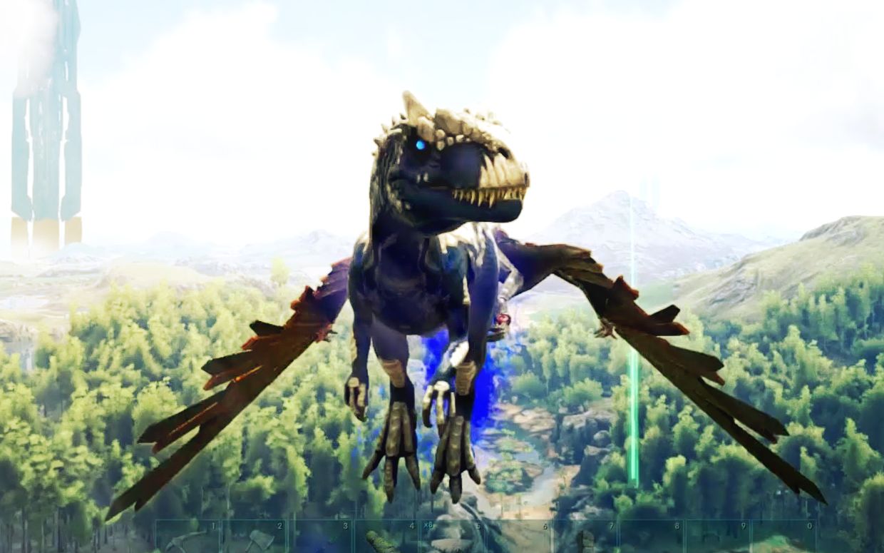 方舟生存进化-原始恐惧篇4 天空异特龙真好用!