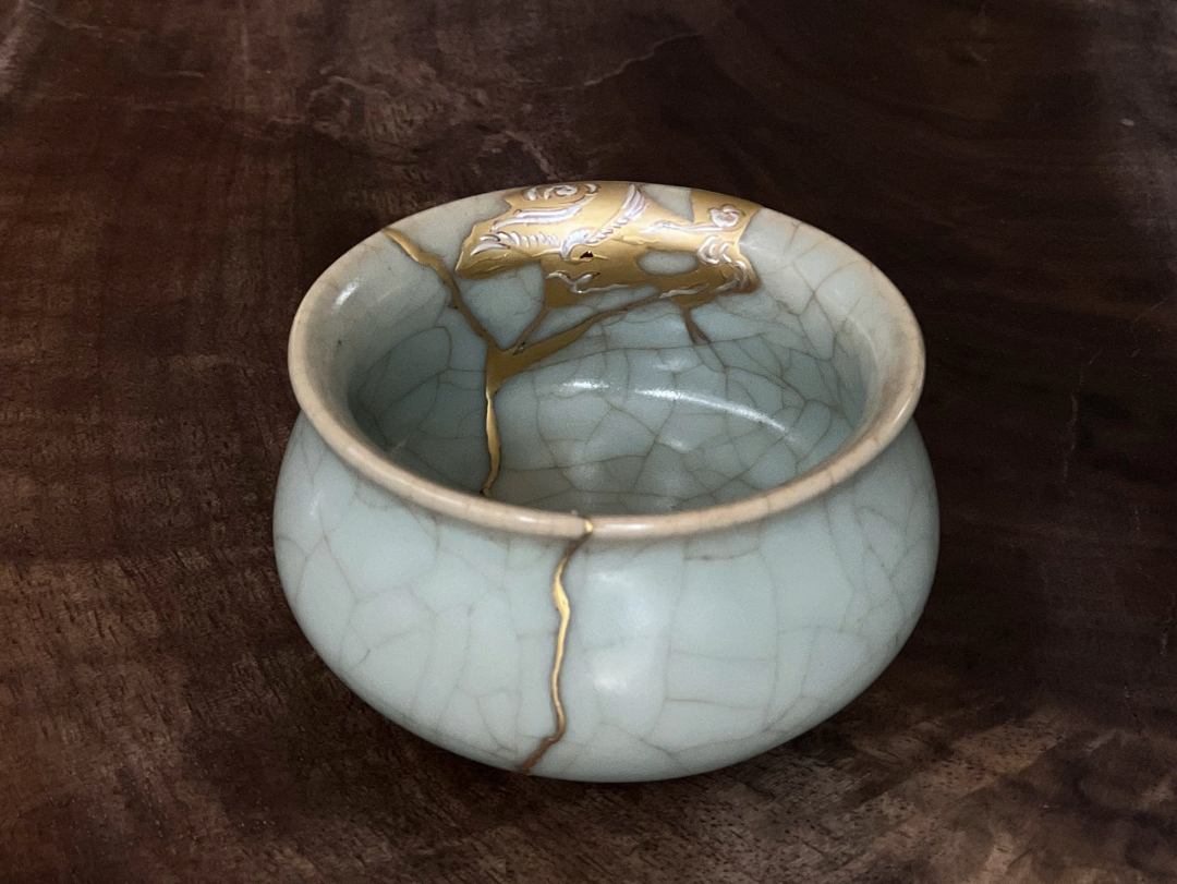 金缮 飞鹤 祥云