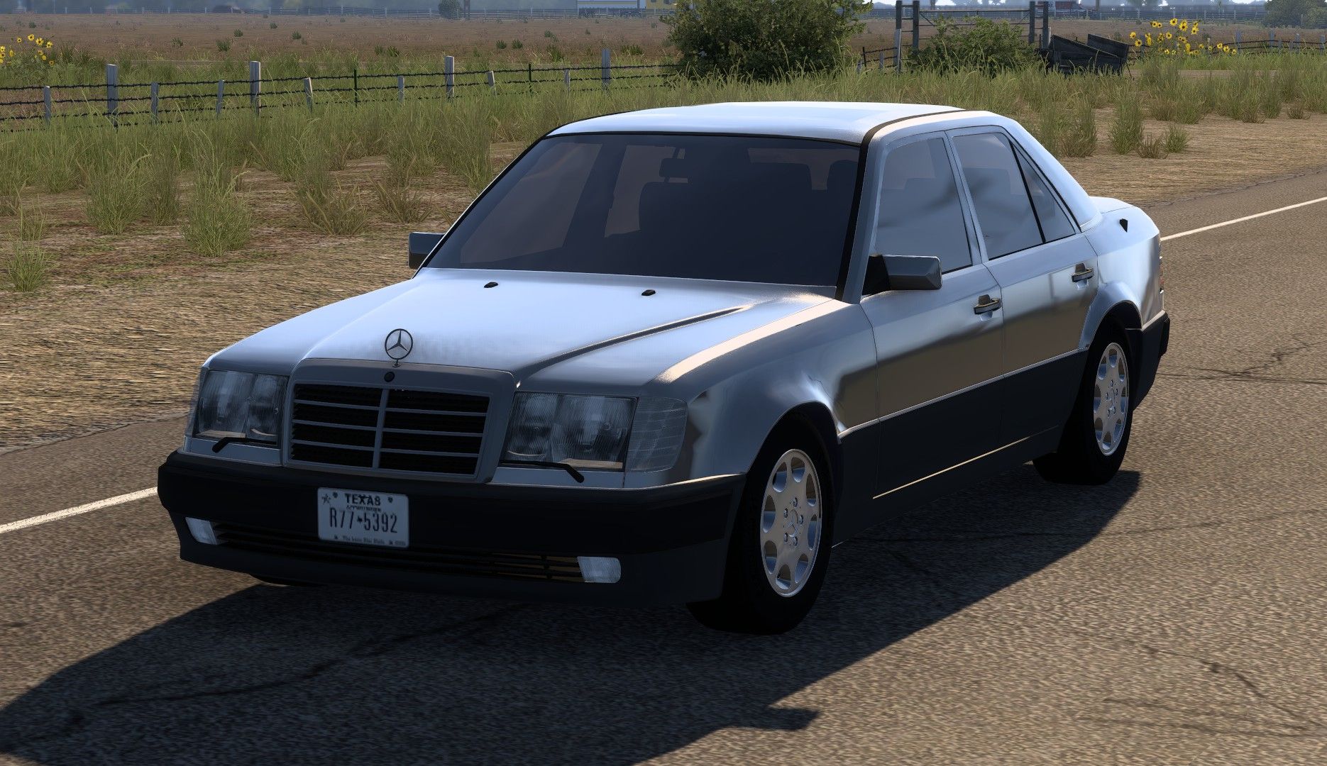 欧美卡通用mod:奔驰 250d w124 1.49