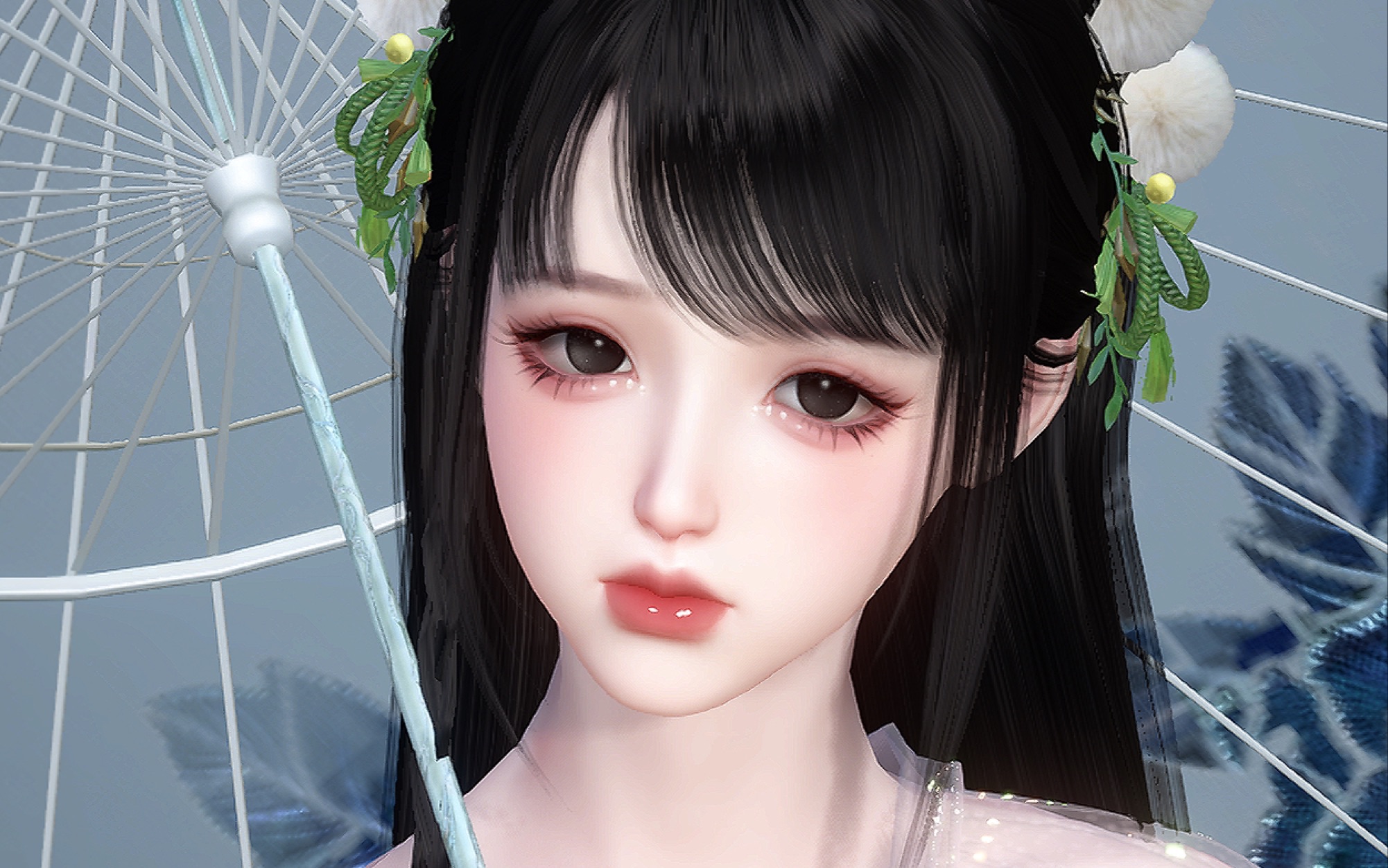 逆水寒手游捏脸 我的白月光女鹅 嘟嘟