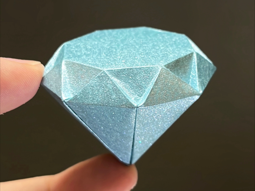 钻石折纸都教到这份上了,我看看谁不会?