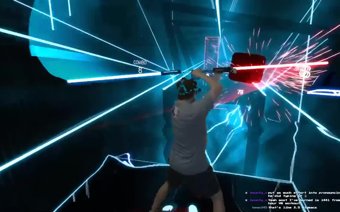 [图]【Beat Saber】Legend - 玩家自创达斯·摩尔双刃光剑通关最高难度