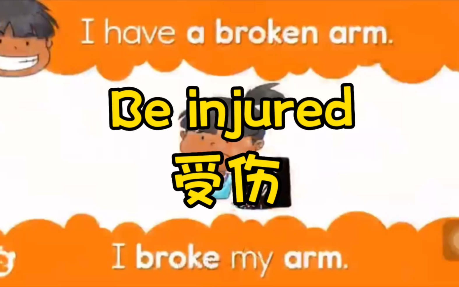 【亲子英语】Be injured 受伤哔哩哔哩bilibili