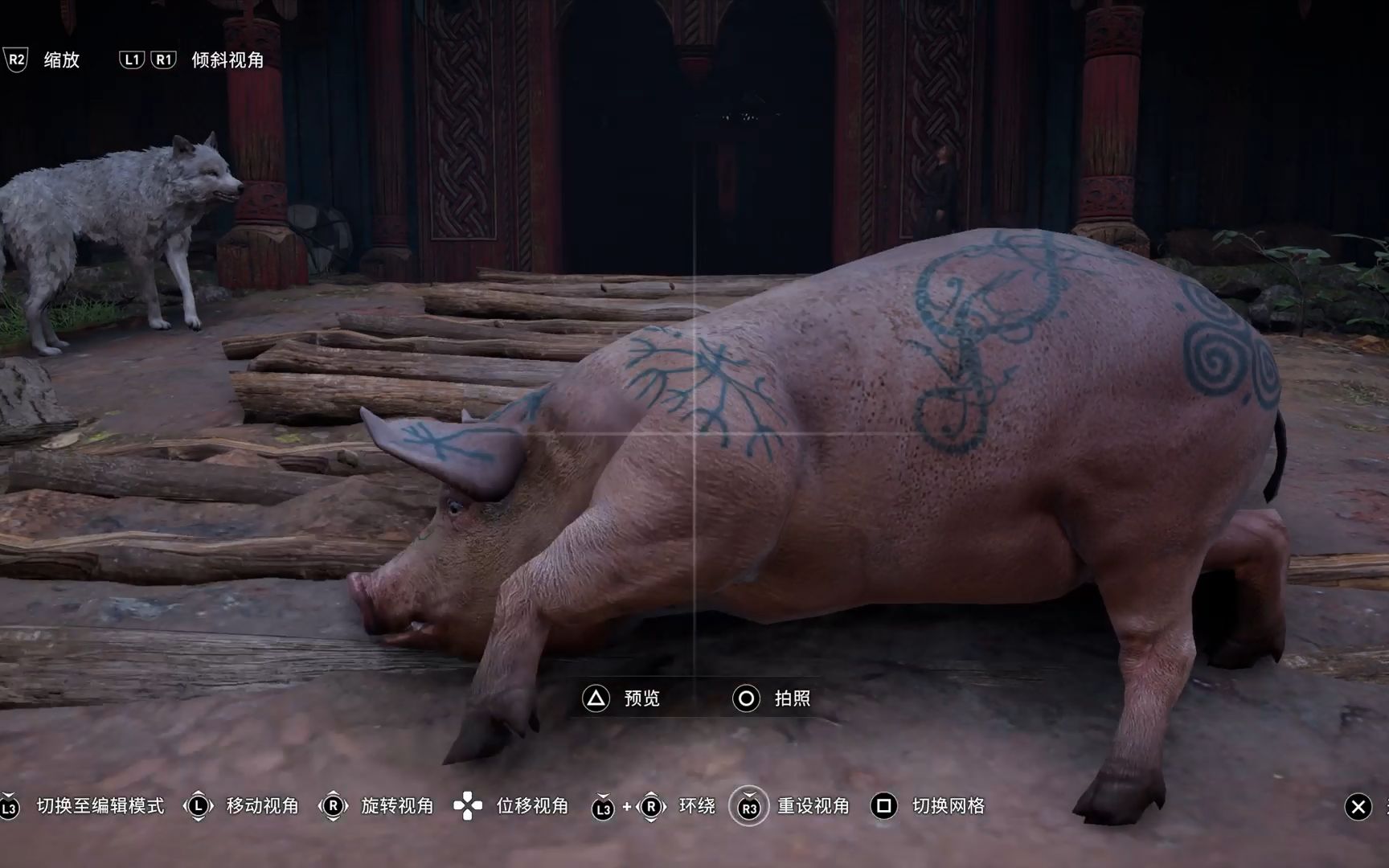 【刺客信条英灵殿】纹身猪大哥