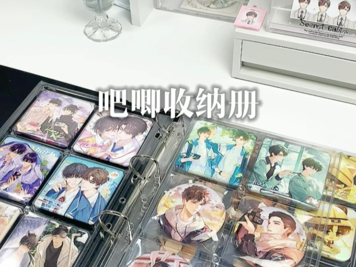 展示收纳并存,可以当娃衣收纳图鉴的吧唧册