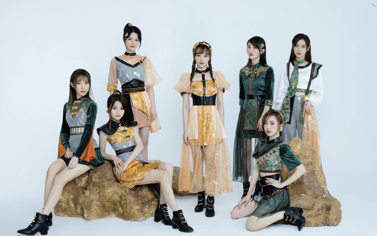 sing女团琵琶行练习室混剪7878电子国风伴轻舞唯我繁星少女组78